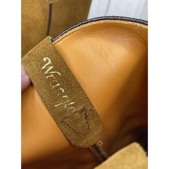 Vintage Wrangler Women’s Western Harness Moto Boots USA Made Size 8 Engineer - Picture 8 of 8